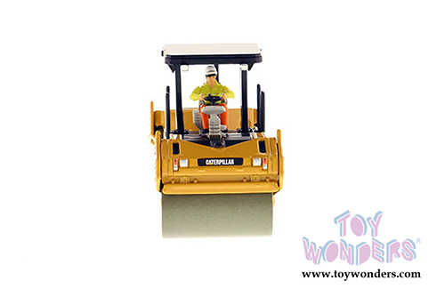 Diecast Masters - Caterpillar CB-534D XW Vibratory Asphalt Compactor - Core Classics Series (1/50 scale diecast model car, Yellow) 85132